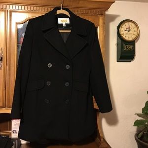 Talbots coat  💯 % wool size 10 EUC